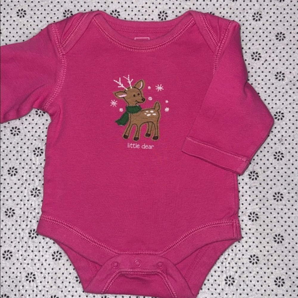 🛍CUTE Little GIRLS LONG SLEEVED TOP SIZE 0-3 MONTHS 🛍